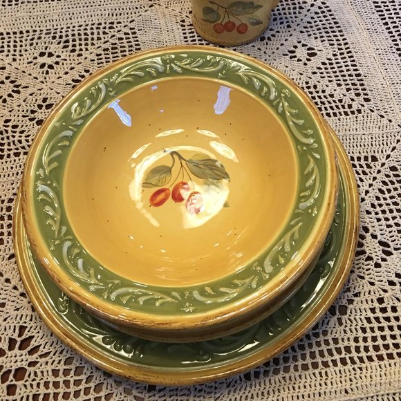 COPY - Chris Madden Marsala Home Collection for JC Penney 16-Piece Dinner Set - Picture 5 of 15